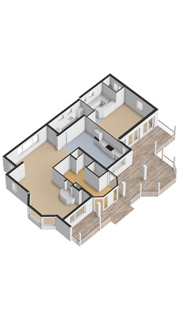 Floorplan - Cattenbroekerdijk 26A, 3461 BC Linschoten